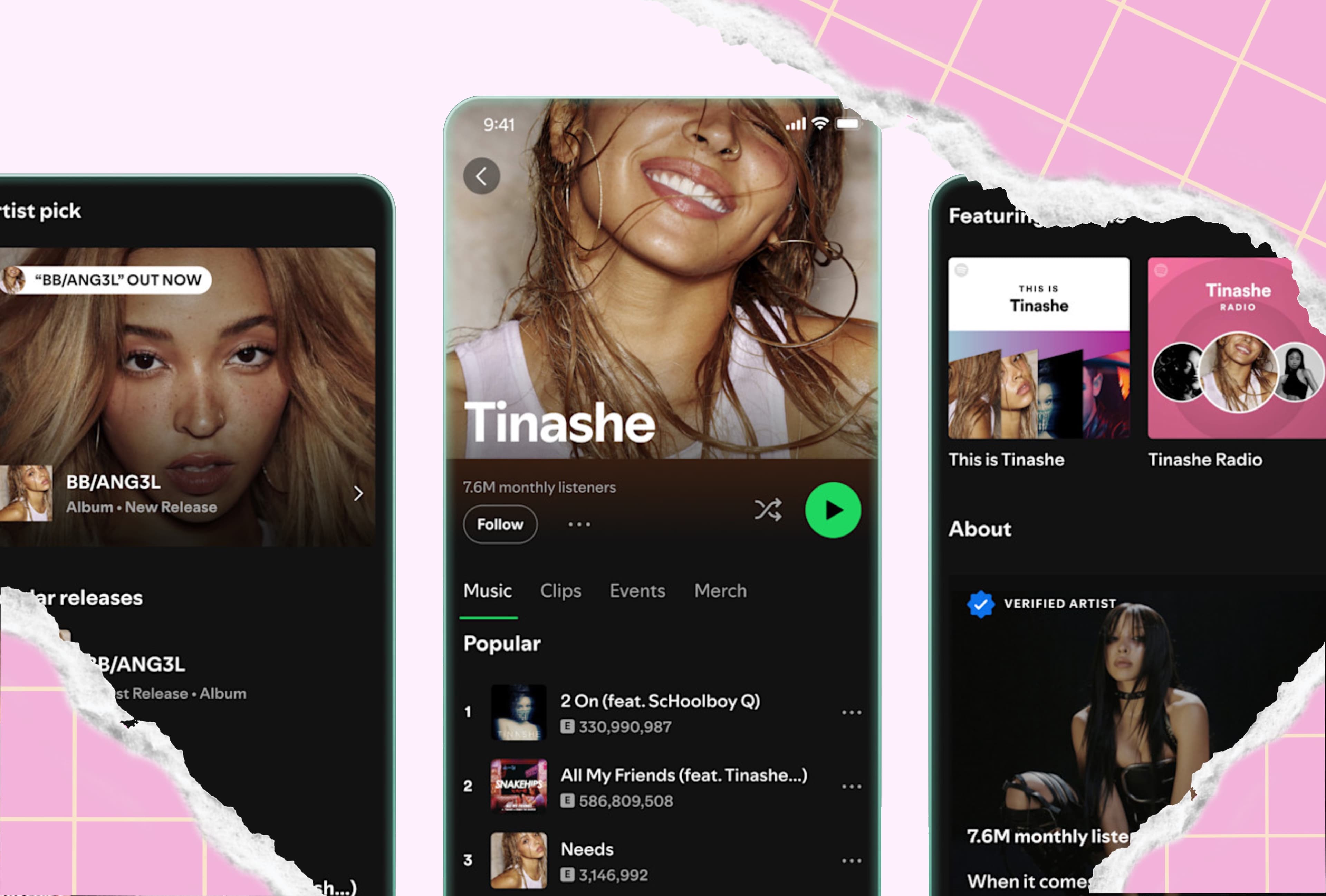 Editing Spotify Artist Profile
